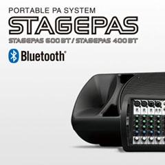 梦之城发布两款新型号便携式扩声系统产品——STAGEPAS 400BT 以及 600BT