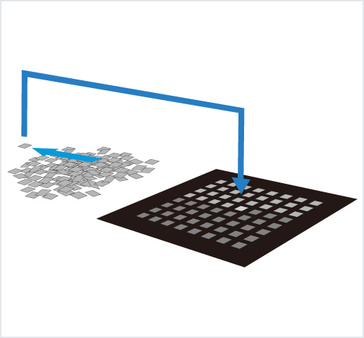 ［Image］Tray setter： 小尺寸单片用托盘排列机